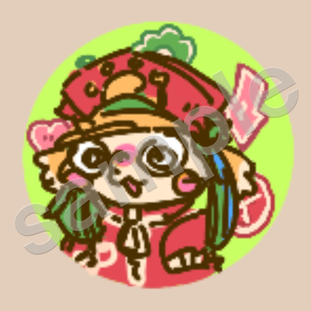 わんごろうースチール30mm缶バッジ