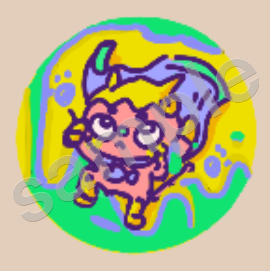 すーぱーにゃんこースチール30mm缶バッジ