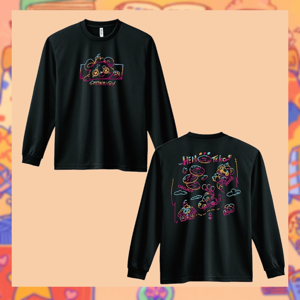 へんてこまっぷロングTシャツ【XLサイズ】