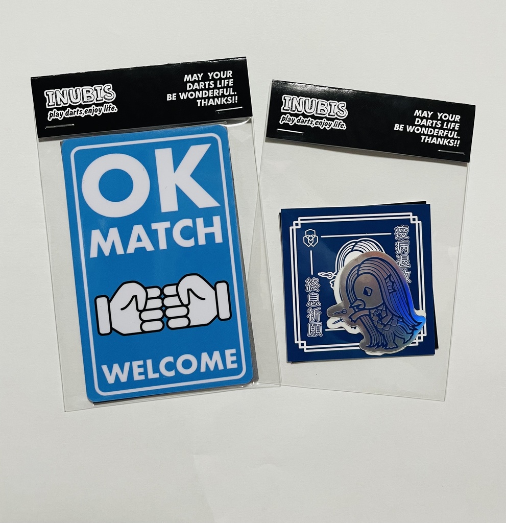 【お得】OK/NOカード&アマビエステッカーセット