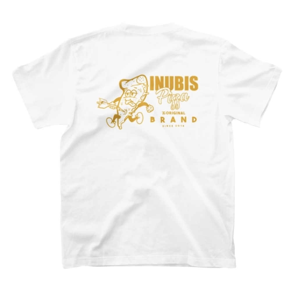 【INUBIS】Pizza T-shirt / white