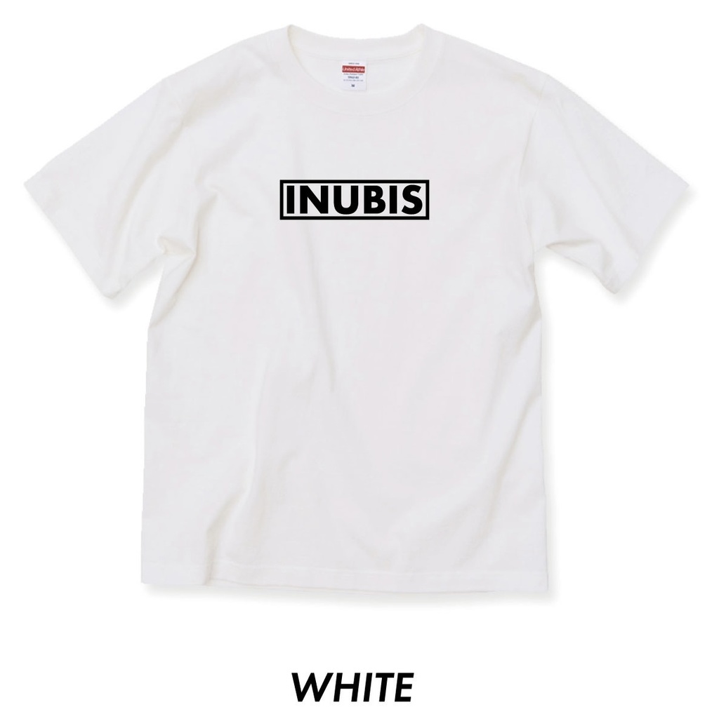 “INUBIS” LOGO TEE-white-