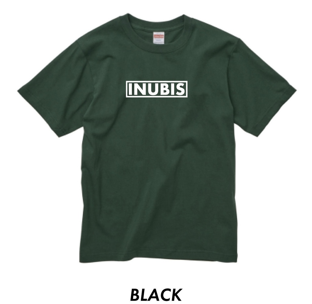 “INUBIS” LOGO TEE-black-