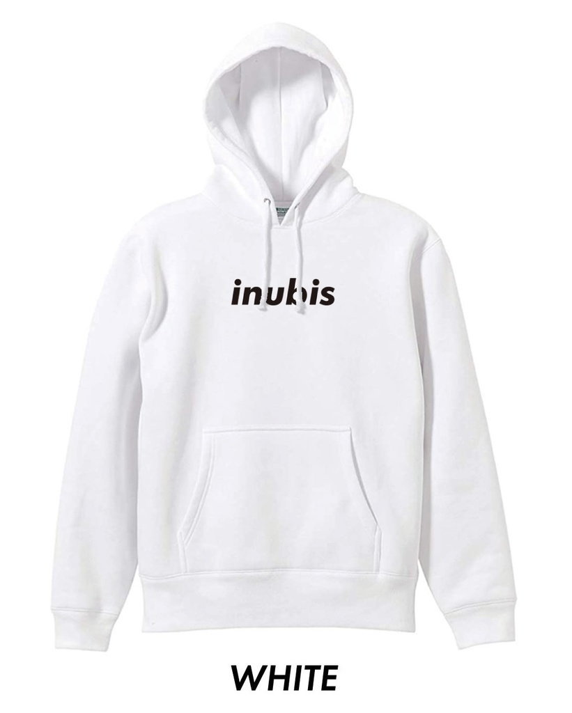 “inubis” HOODIE-white-