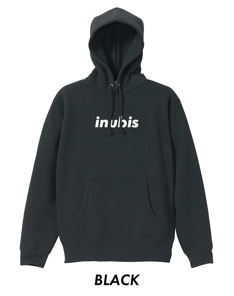 “inubis” HOODIE-black-