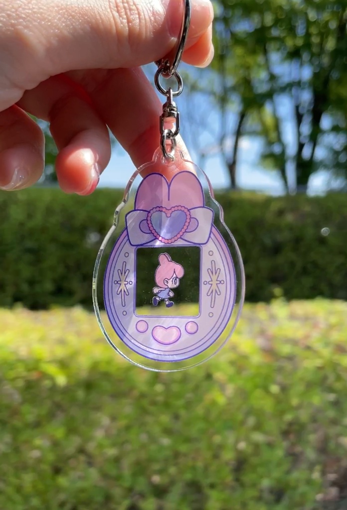 【アクリルキーホルダー】プチふぉん！アクキーナノちゃん