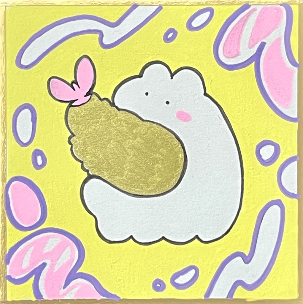【原画】くりゅりん×エビフライ