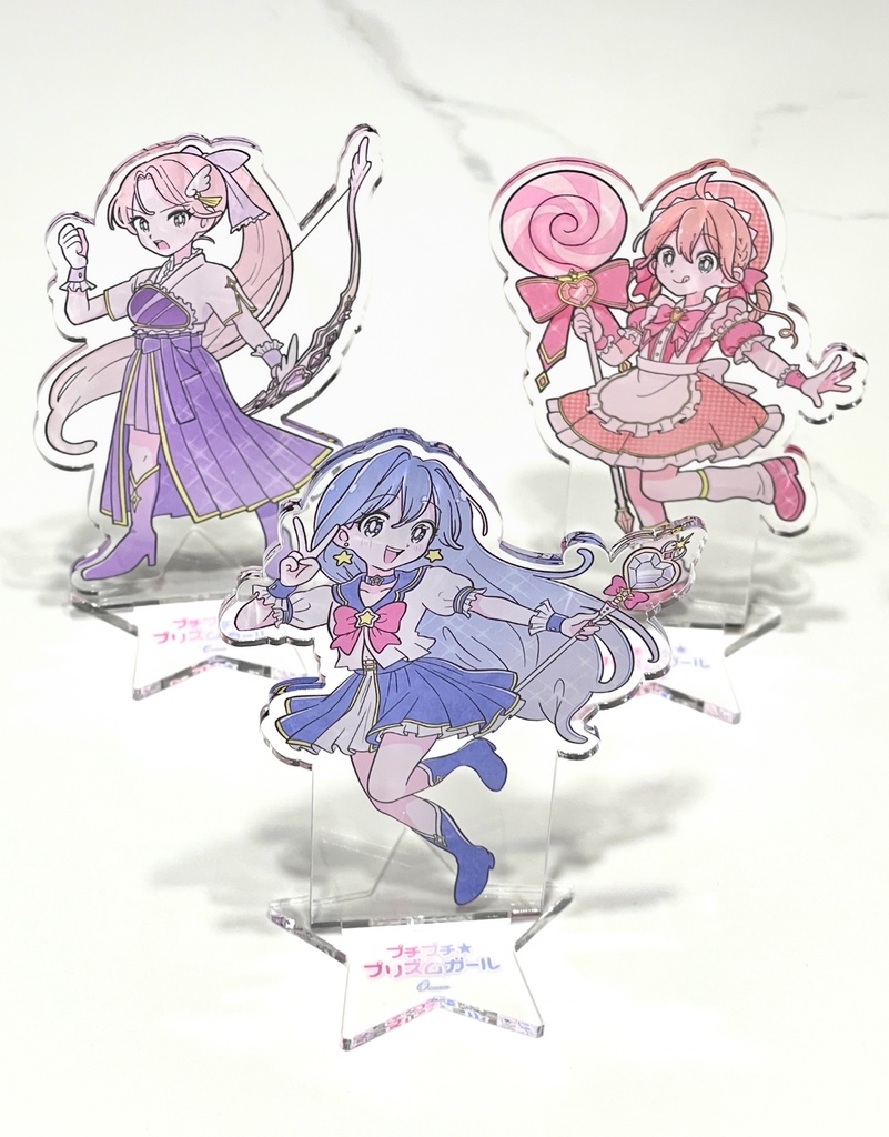 【クリマ新作】アクリルスタンド各3種