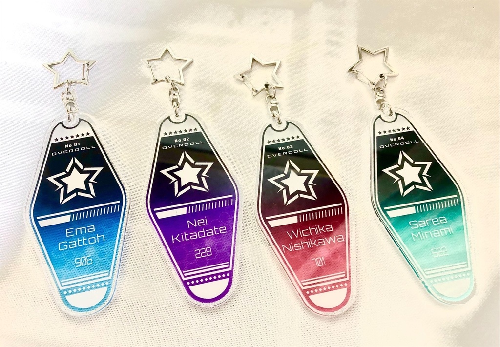 受注生産 創作 オーバードール モーテルキーホルダー Add9 Store Booth