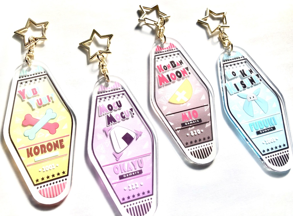 【非公式】ゲーマーズモーテルキーホルダー