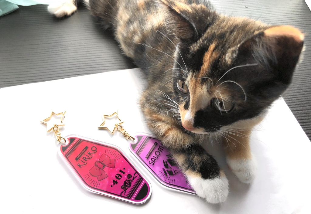 【非公式】お嬢様モーテルキー&ミニホテルキー