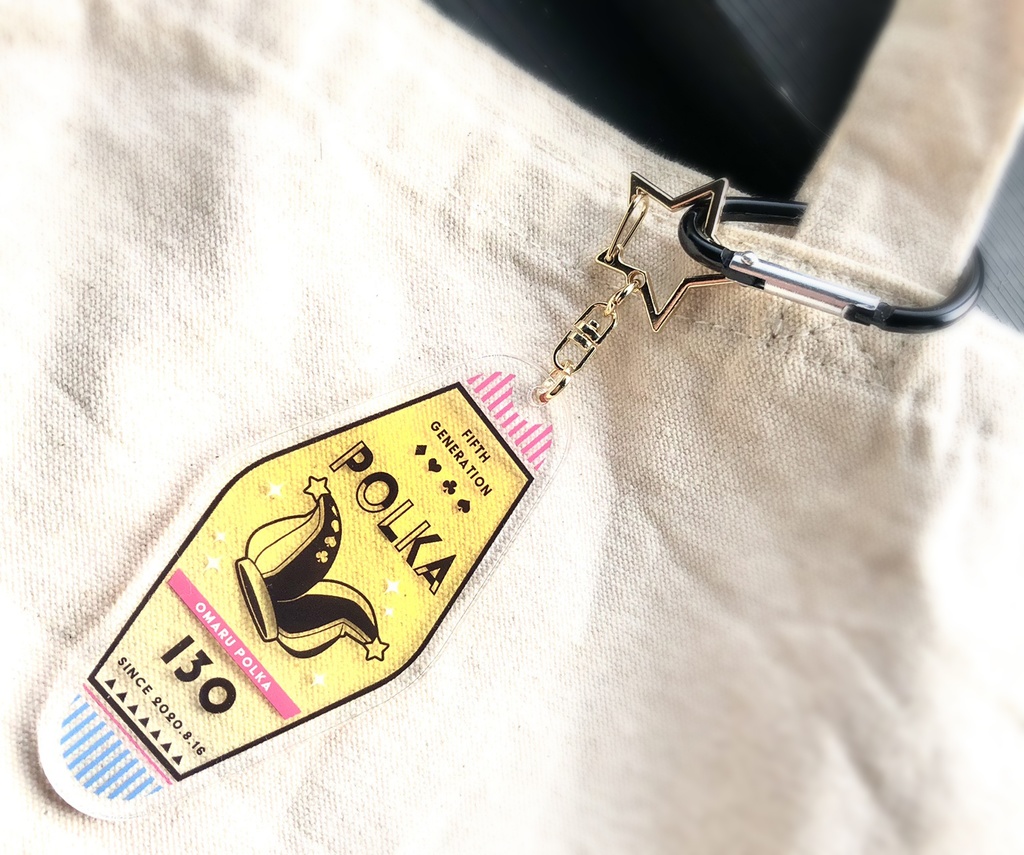 【非公式】5期生モーテルキーホルダー