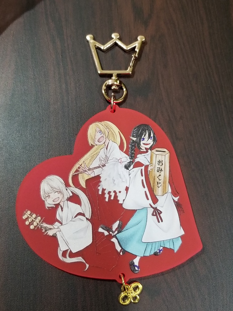 デザイナ組正月アクキー