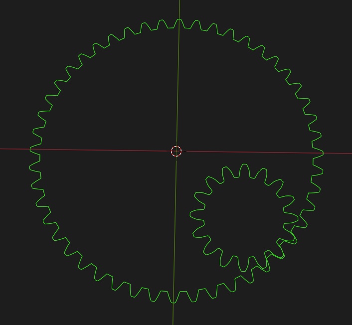 Blender3.3 ジオメトリノードで歯車生成v3(22/11/22改定)