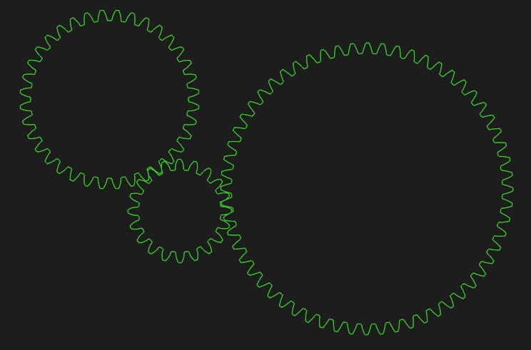 Blender3.3 ジオメトリノードで歯車生成v3(22/11/22改定)