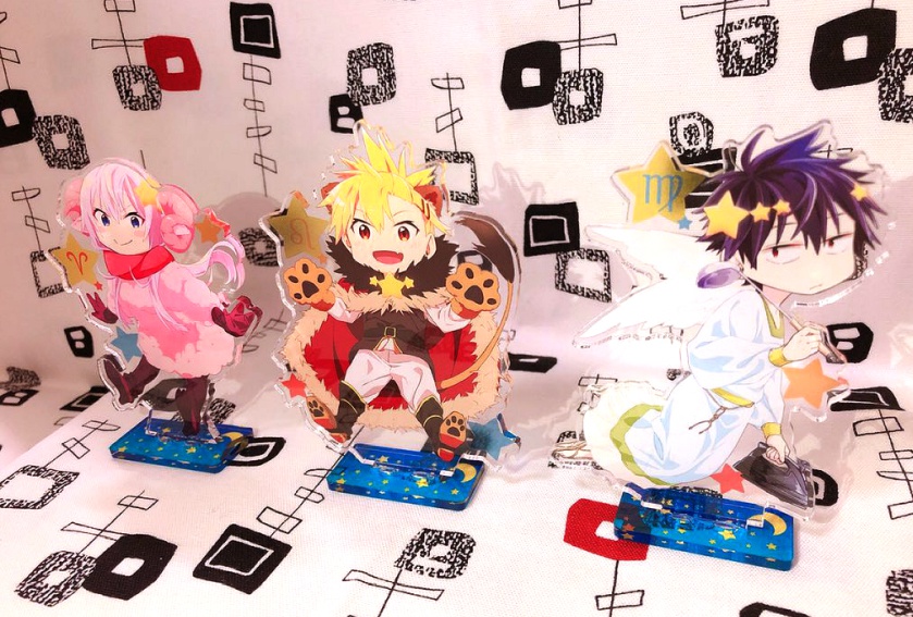 【再販】sgnm星座アクリルフィギュアスタンドセット(悠真・代永・優香)