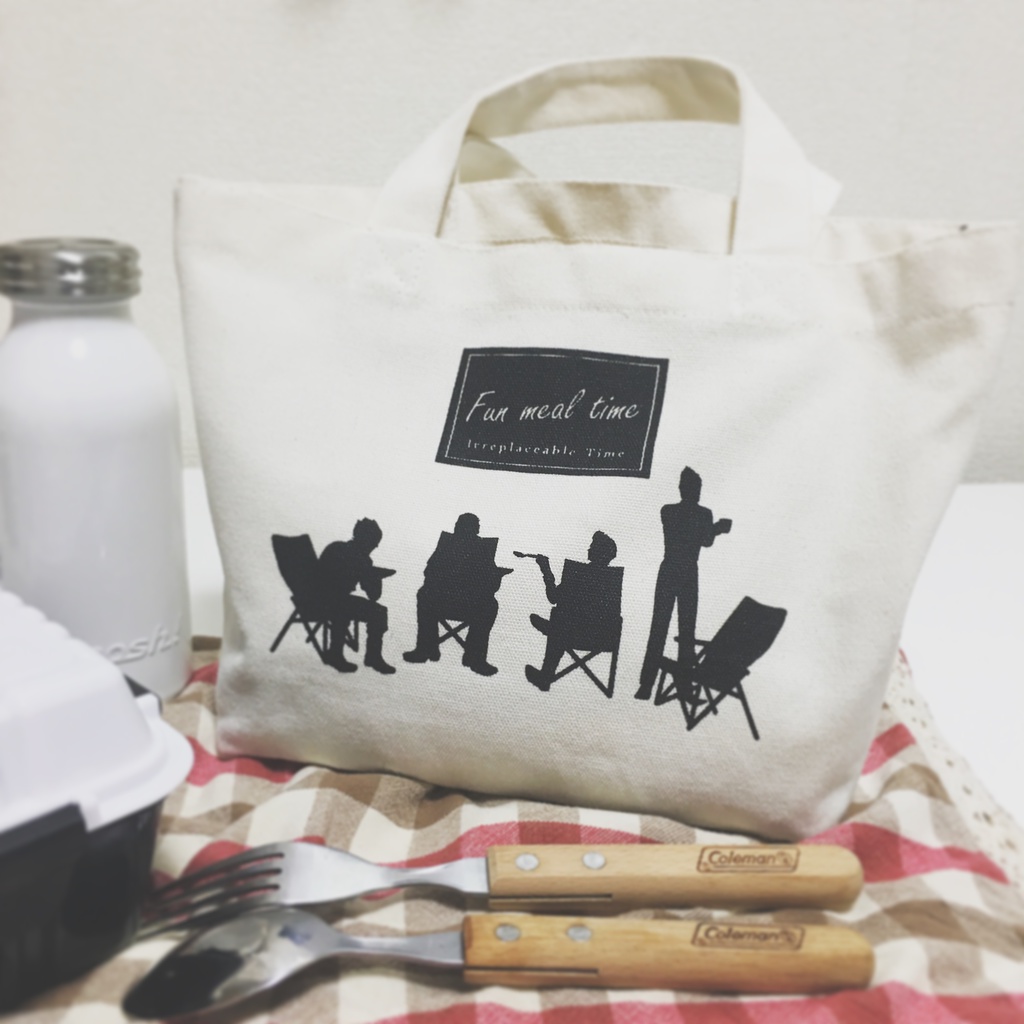ミニトートバッグ【-Fun meal time-】