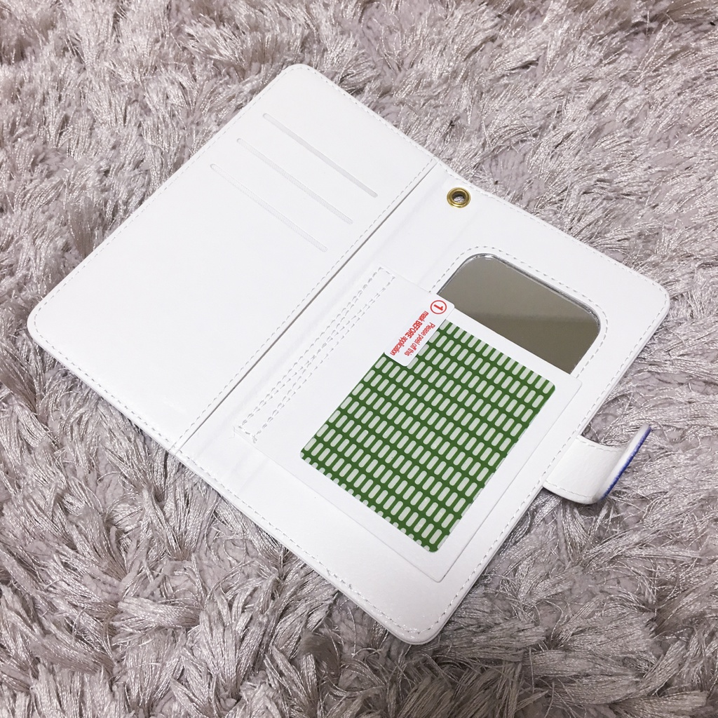 手帳型スマホカバーMサイズ -Camp and starry sky and dawn-