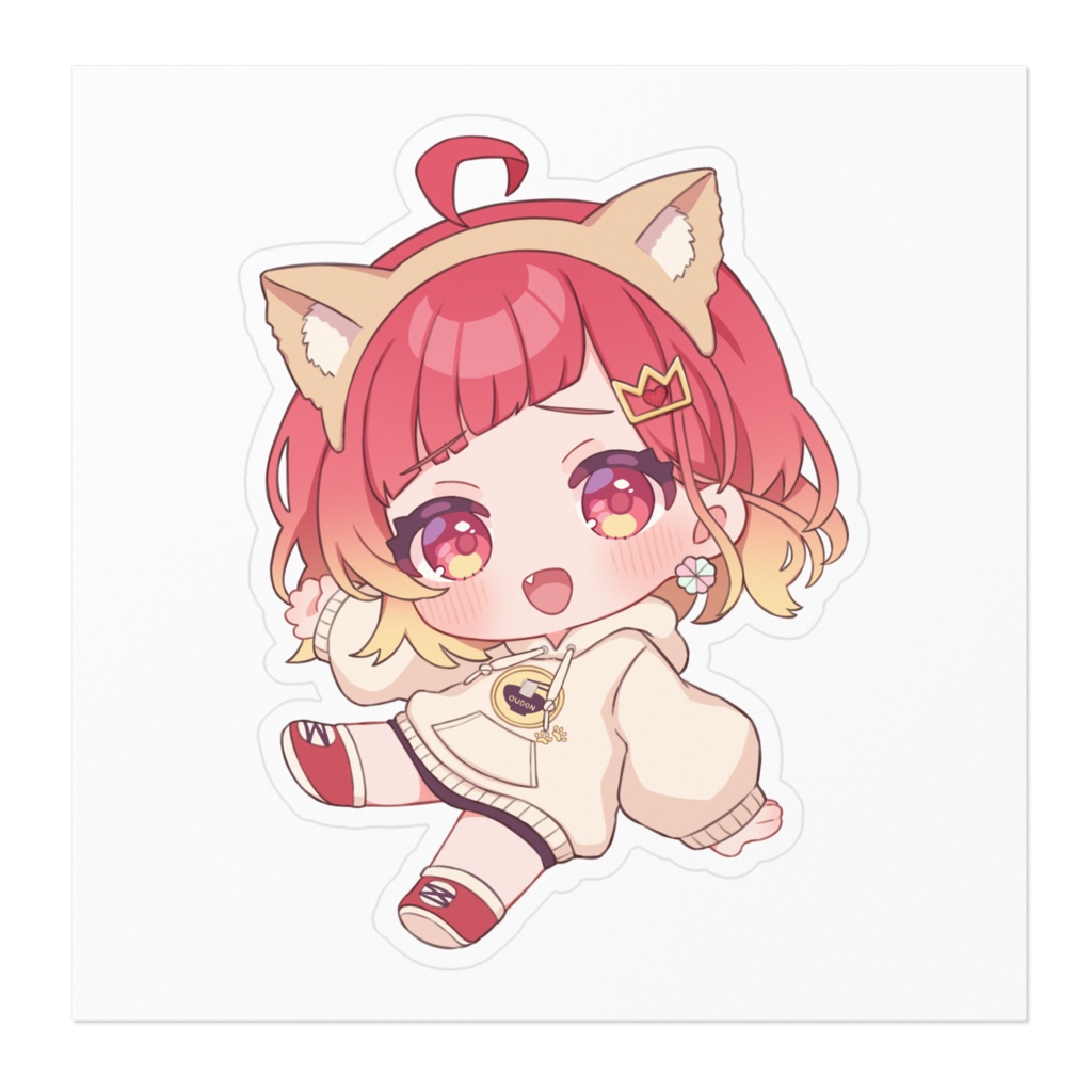 がおステッカー