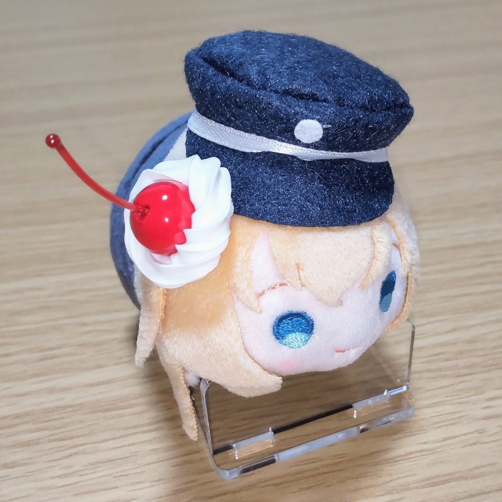 クリーム付き苺&チェリー型アクセサリー