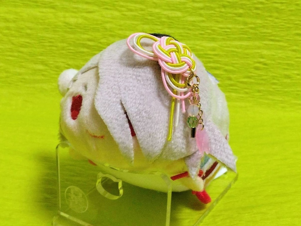 水引(お花見)型アクセサリー