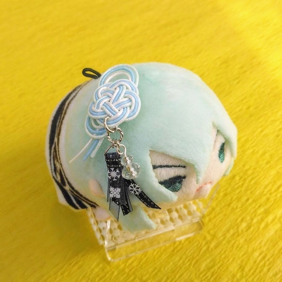 水引(雪祭り)型アクセサリー
