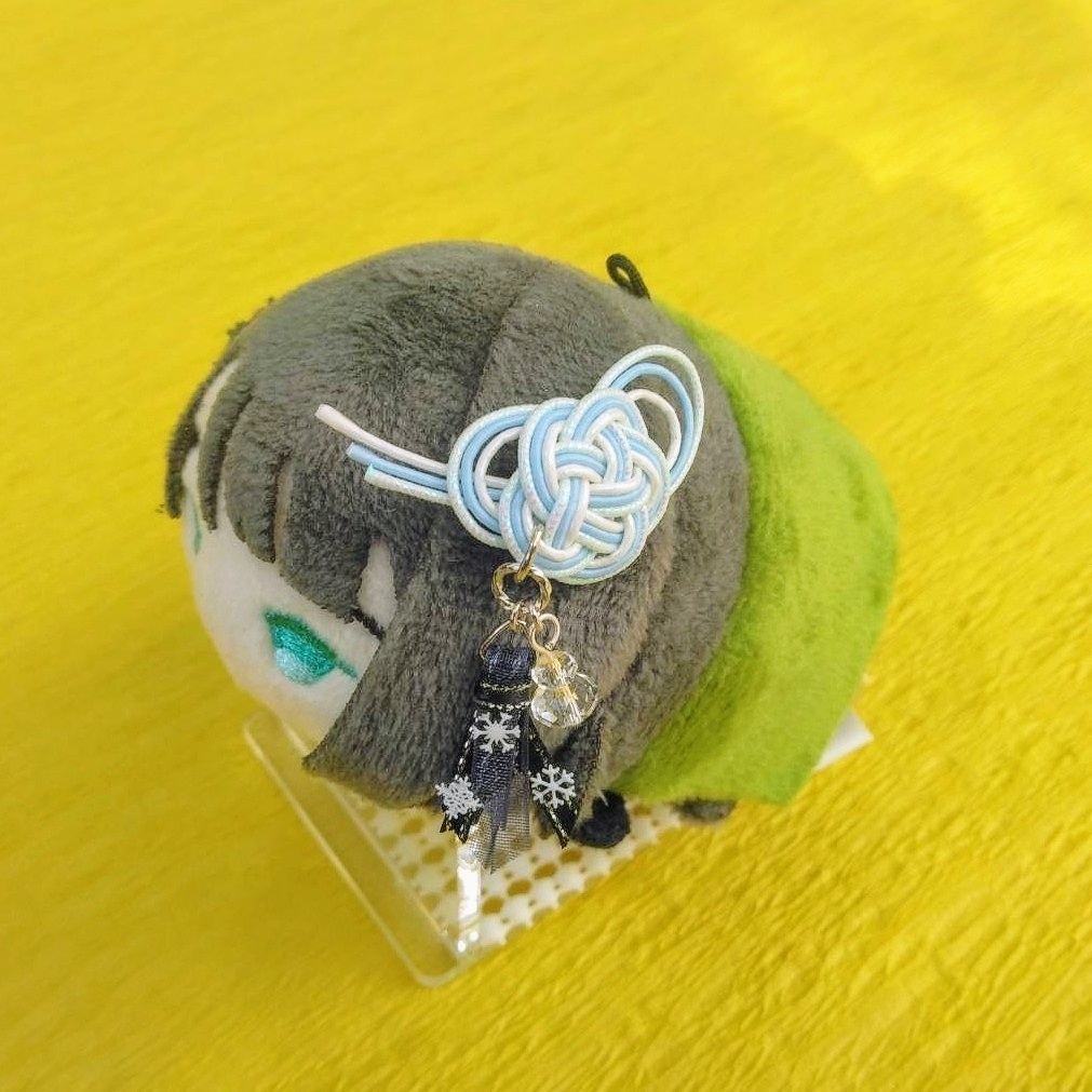 水引(雪祭り)型アクセサリー