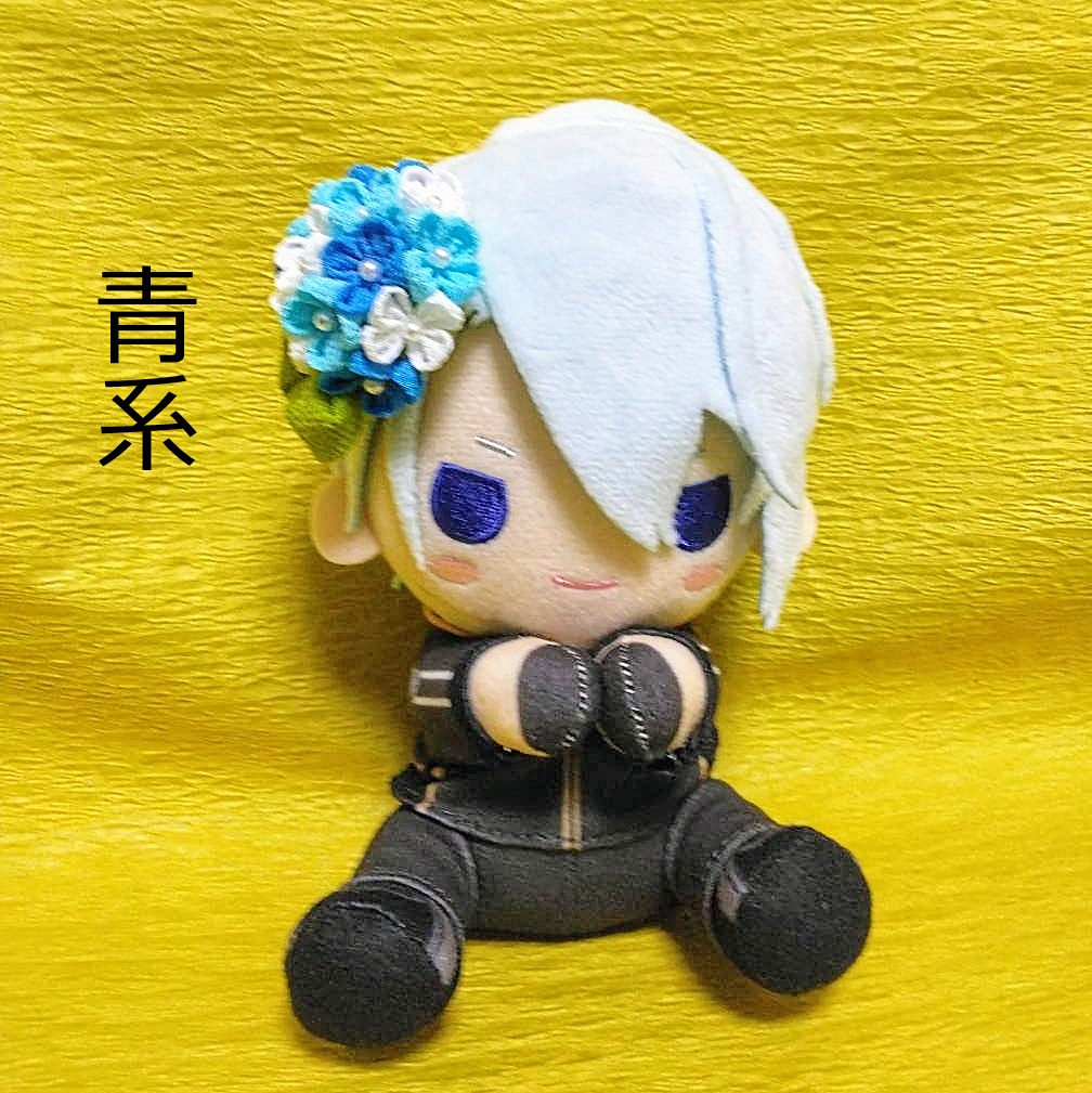 大きなあじさい型アクセサリー