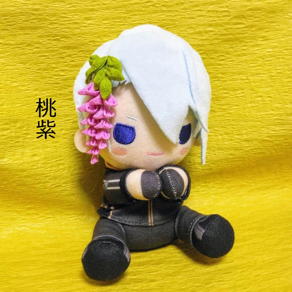 大きな藤型アクセサリー