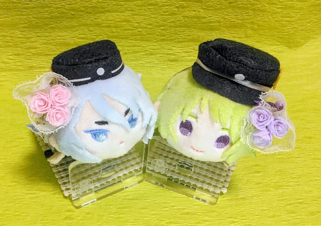 バラの花束型アクセサリー
