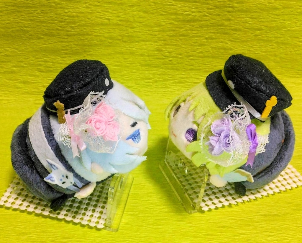 バラの花束型アクセサリー