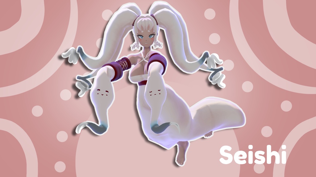 Seishi The Phantasm [3D] [VRCHAT Ready Avatar] [FaceTracking]
