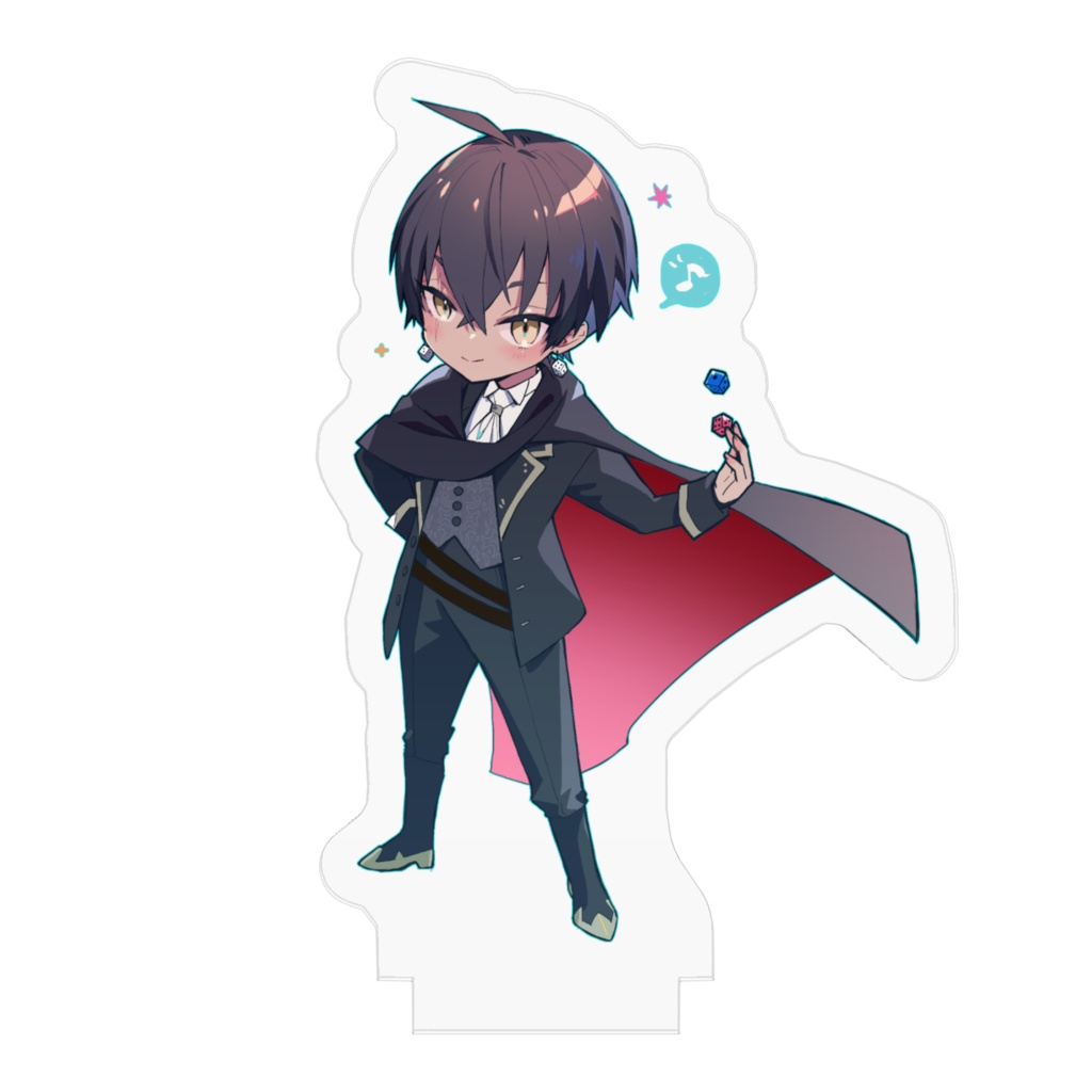 ミニキャラアクリルスタンド(笑顔)