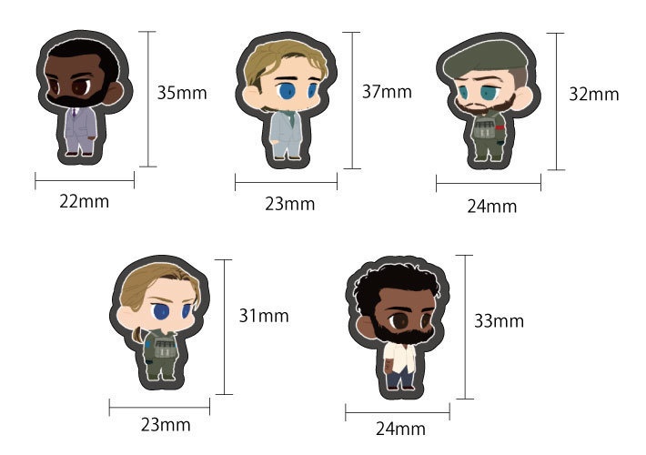 アクリルフィギュア