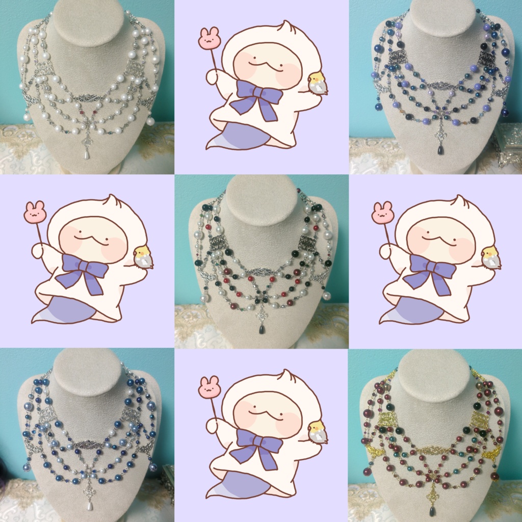 【全13色】概念ネックレス【10/31まで受注販売】