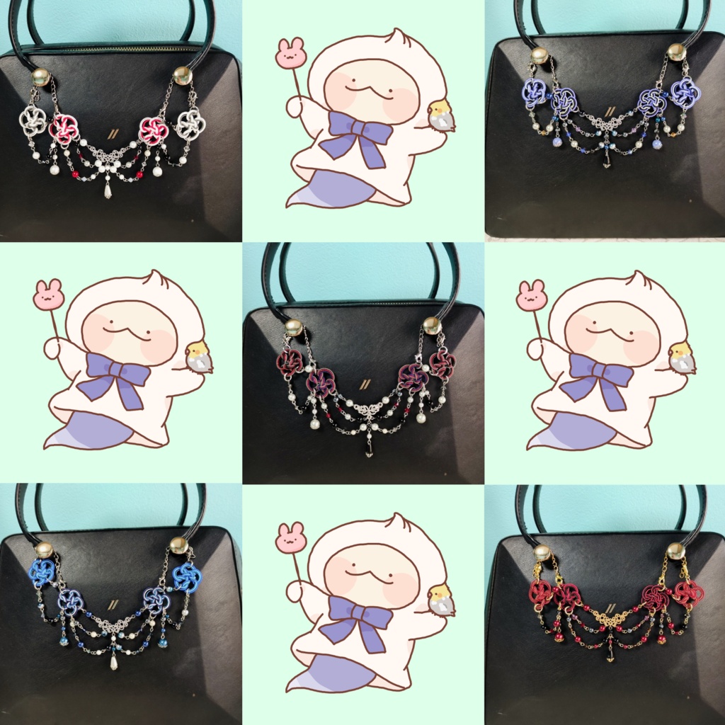 【全13色】概念バッグチャーム【10/31まで受注販売】【2way】