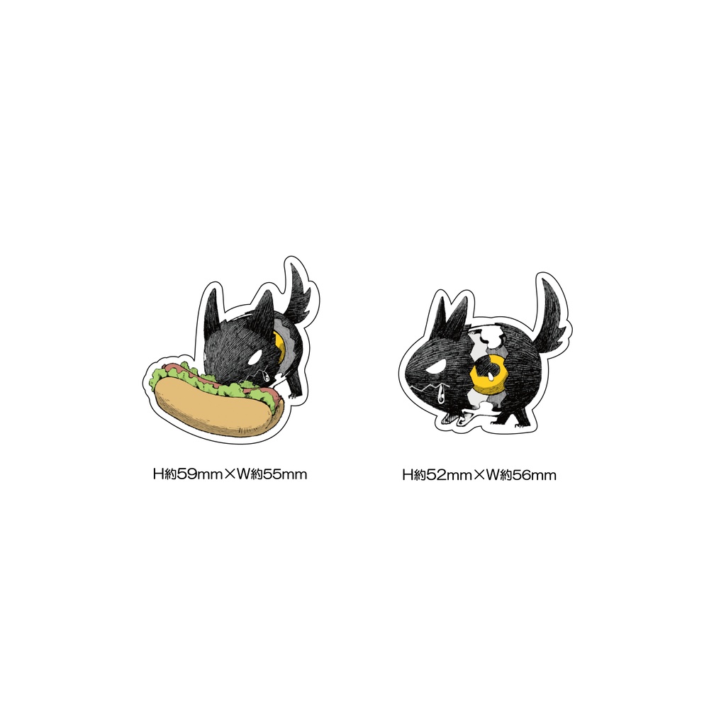 タマゴノマモノステッカー