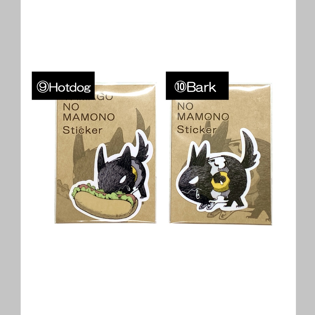 タマゴノマモノステッカー