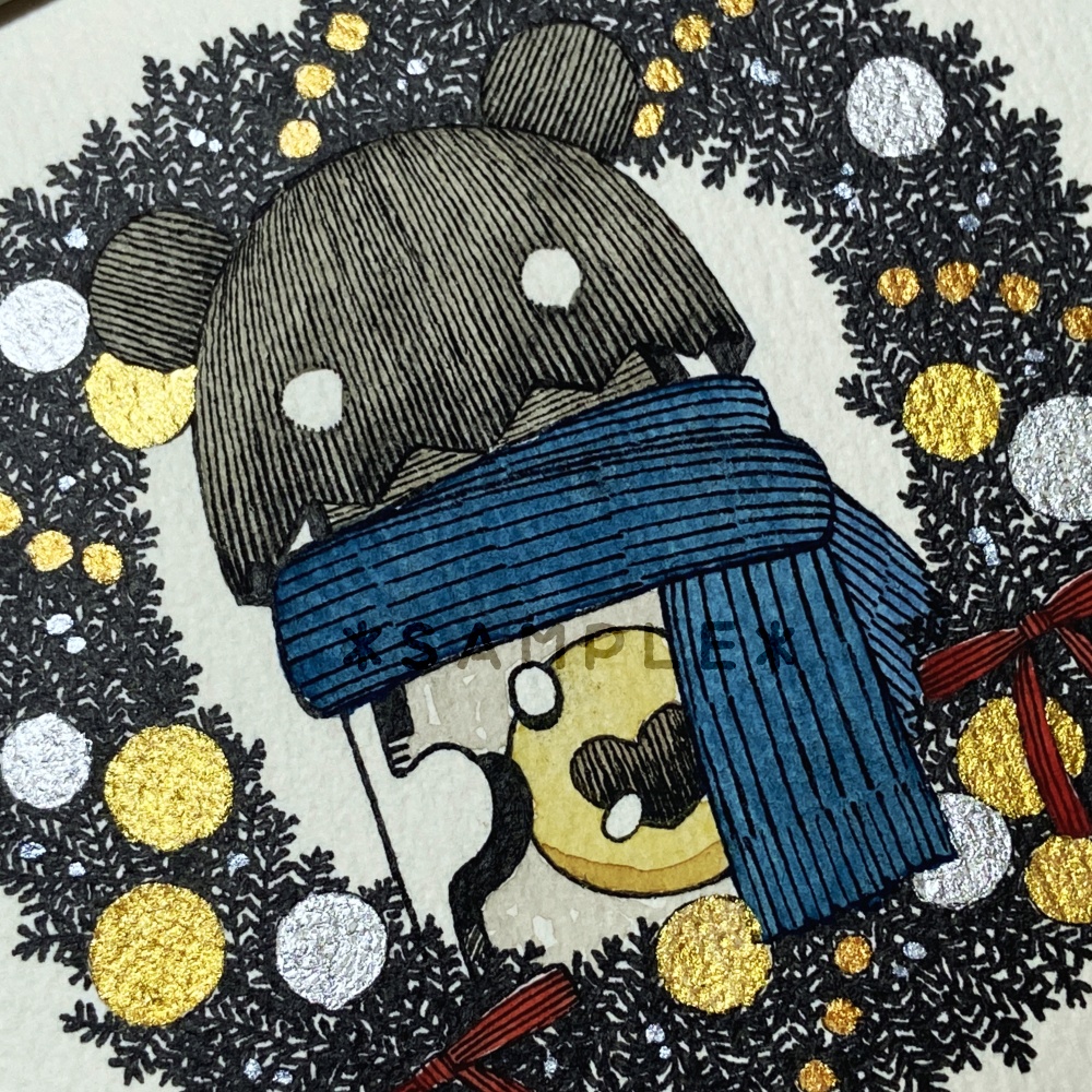 【NEW】タマゴノリース【原画】