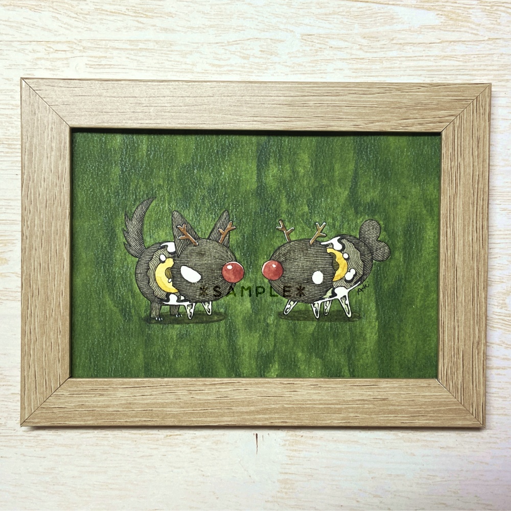 【原画】赤鼻のタマゴ