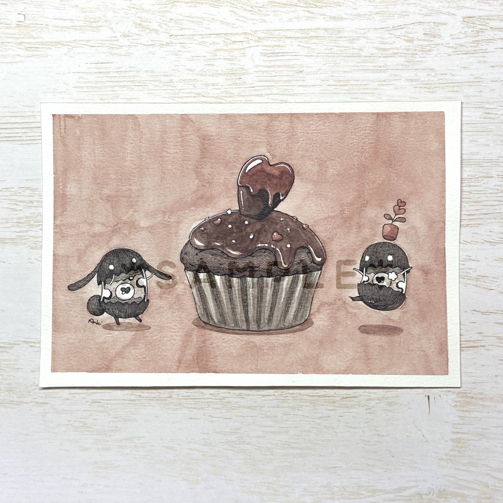 【原画】デカップケーキ