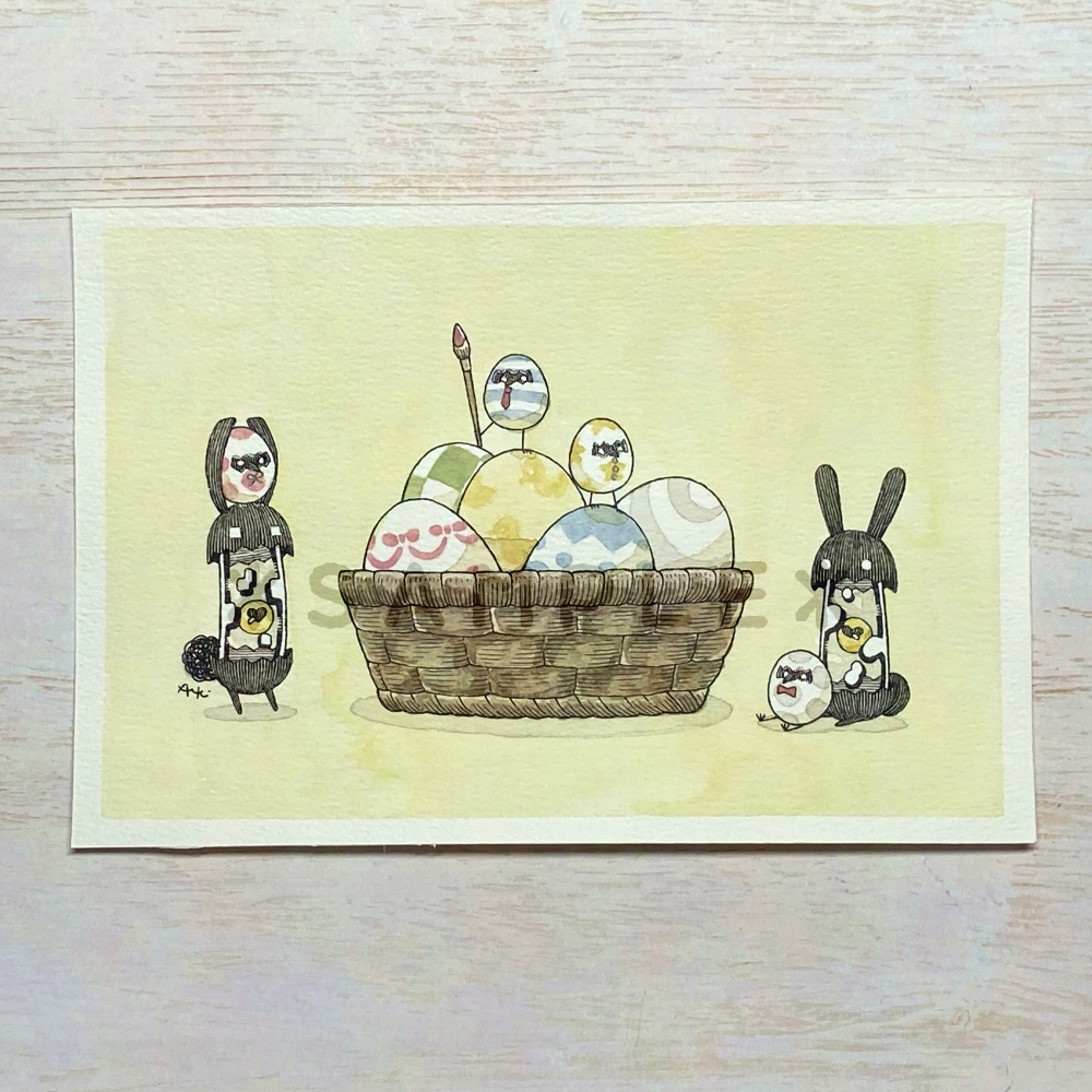 【原画】デカイースターエッグ