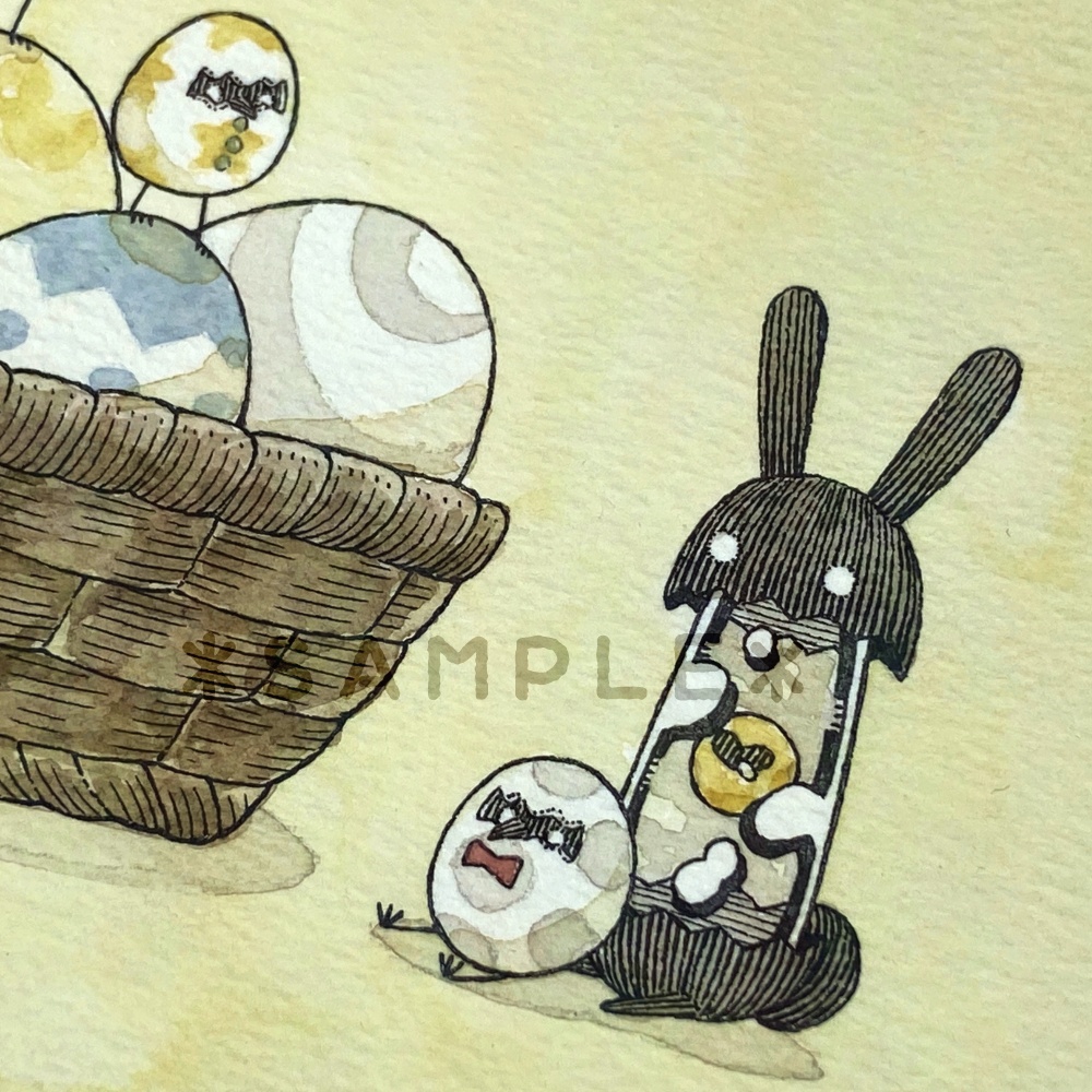 【原画】デカイースターエッグ