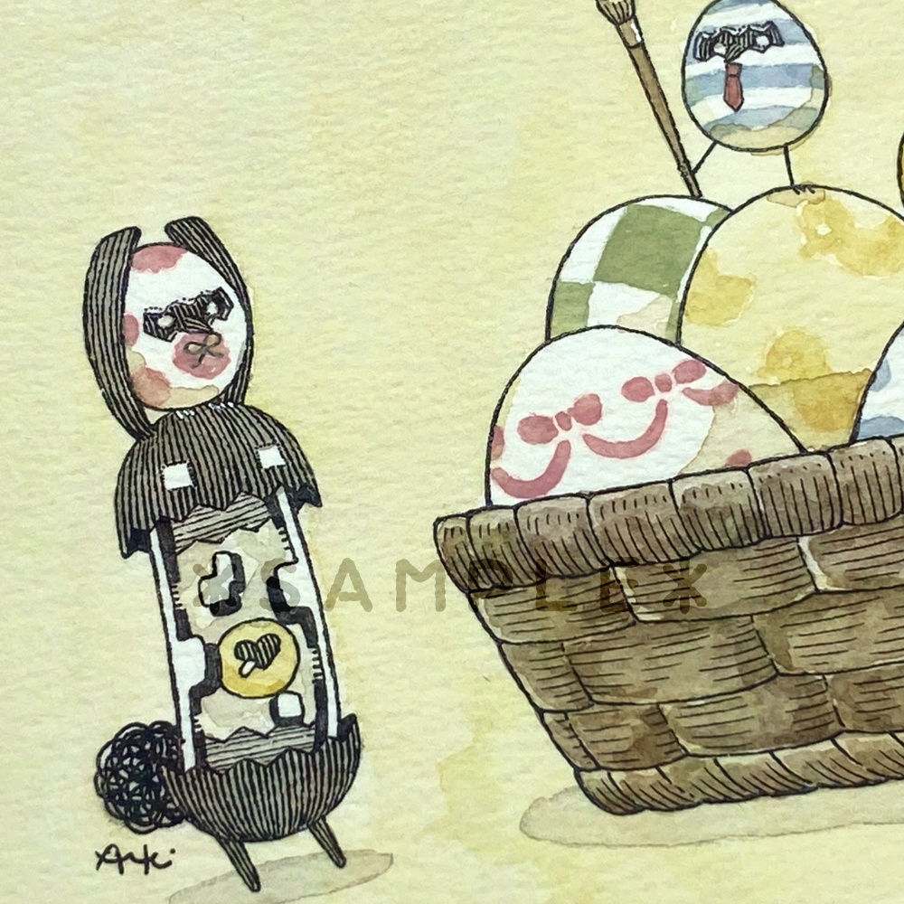 【原画】デカイースターエッグ