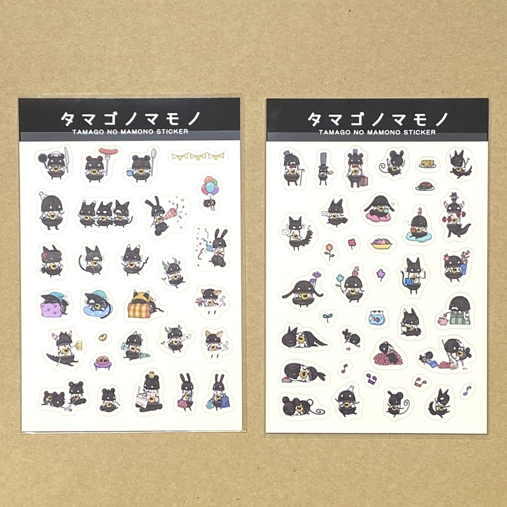 【シートシール】日々のタマモノ！