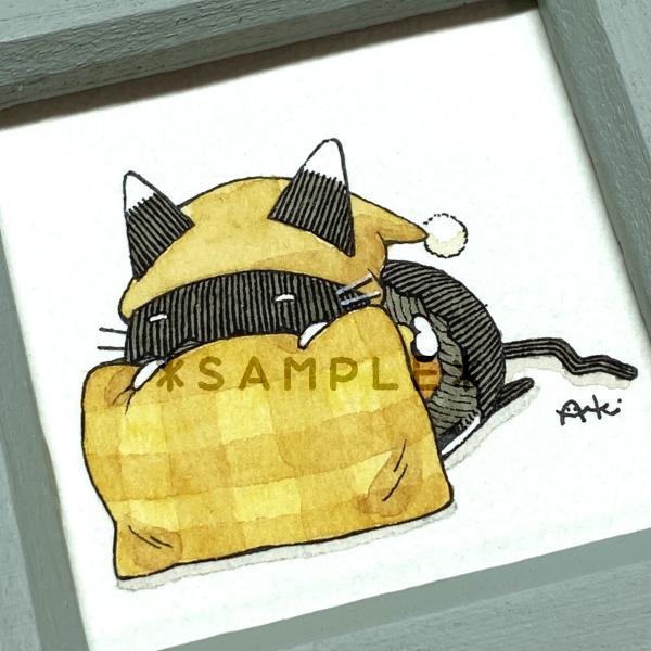 【原画】おやすみコネコ