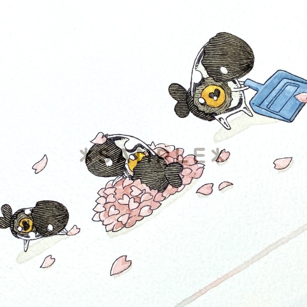 【原画】お掃除