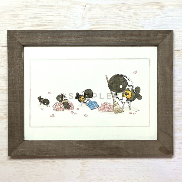 【原画】お掃除