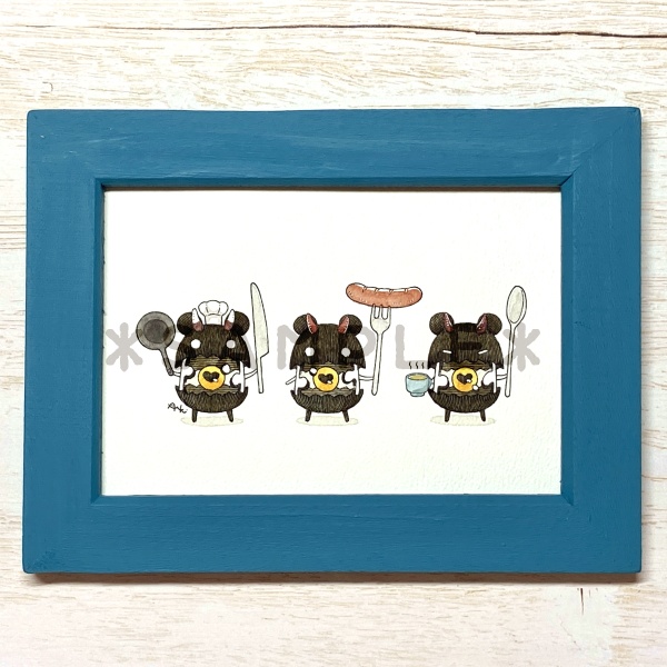 【原画】コアクマ参上