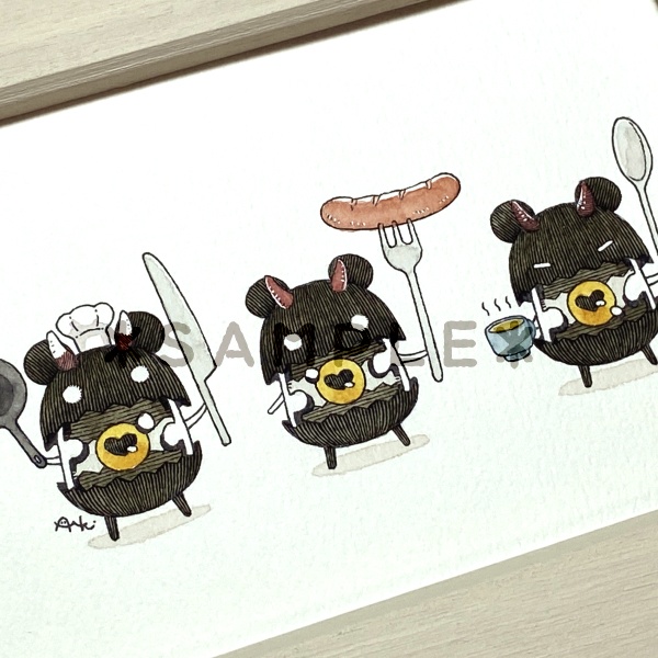 【原画】コアクマ参上